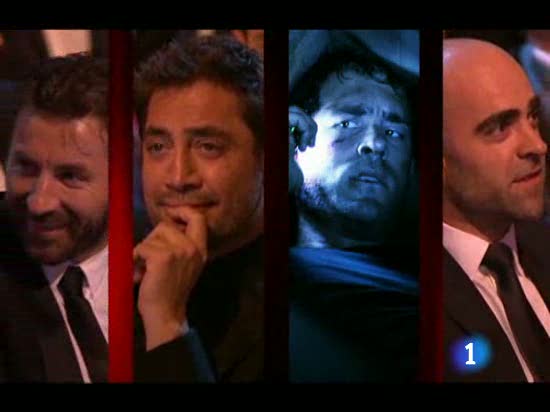 Jimmy Jump se cuela en los Goya justo antes del premio al mejor actor. 