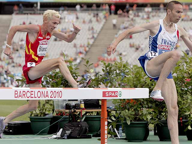 Jos&eacute; Luis Blanco, en la final del 3000