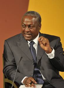 John Dramani Mahama, nuevo presidente de Ghana John Dramani Mahama, nuevo presidente de Ghana