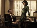 Jon Hamm con la actriz Jessica Par&eacute; - Emmy 2012