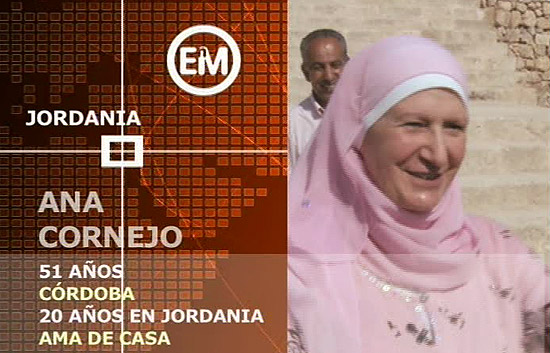 Espa&ntilde;oles en el mundo - Jordania - Ana