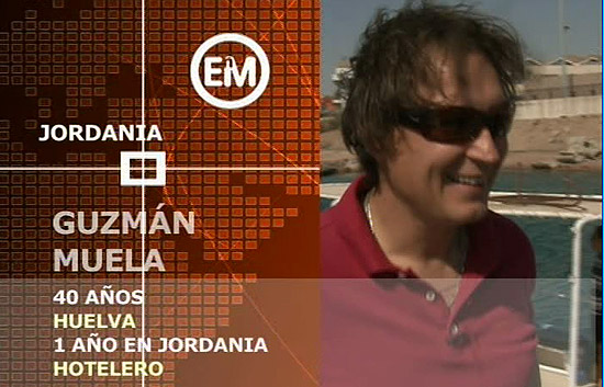 Espa&ntilde;oles en el mundo - Jordania - Guzm&aacute;n