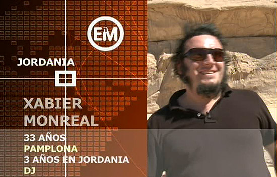 Espa&ntilde;oles en el mundo - Jordania - Xavier