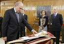 JORGE FERN&Aacute;NDEZ D&Iacute;AZ TOMA POSESION COMO MINISTRO DE HACIENDA