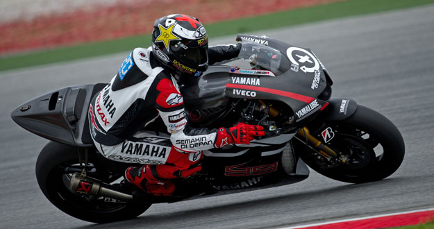 Jorge Lorenzo durante los entrenamientos. Jorge Lorenzo durante los entrenamientos.