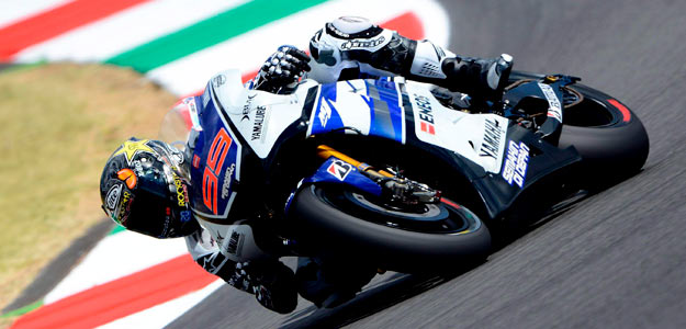 Jorge Lorenzo es el lider de los entrenamientos libres de Mugello