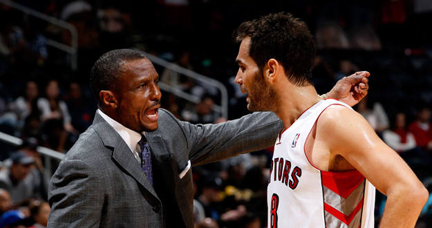 Jos&eacute; Manuel Calder&oacute;n, jugador de los Toronto Raptors.
