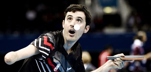 Jos&eacute; Manuel Ruiz, palista del equipo paral&iacute;mpico espa&ntilde;ol en Londres 2012