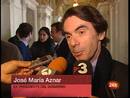 Ir al Video&nbsp;Jos&eacute; Mar&iacute;a Aznar defiende las declaraciones de Jaime Mayor Oreja