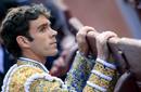 Jos&eacute; Tom&aacute;s, momentos antes del inicio de la corrida celebrada esta tarde en la Monumental de Las Ventas.