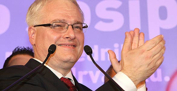 Josipovic, nuevo presidente de Croacia
