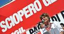 La secretaria general del sindicato CGIL, Susanna Camusso, durante su discurso en el centro de Roma