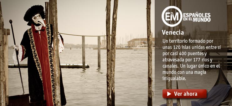 Imagen Espa&ntilde;oles en el mundo - Venecia