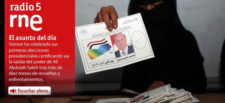 Imagen Asunto del d&iacute;a en R5 - El futuro de Yemen tras las elecciones Presidenciales