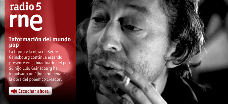 Imagen Informaci&oacute;n del mundo del pop - &Aacute;lbum homenaje a Gainsbourg - 22/02/12