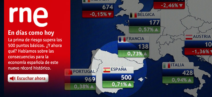 Imagen En d&iacute;as como hoy - La prima supera los 500 puntos b&aacute;sicos: &iquest;y ahora qu&eacute;?