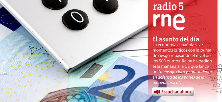 Imagen Asunto del d&iacute;a en R5 - Momentos cr&iacute;ticos para la econom&iacute;a espa&ntilde;ola