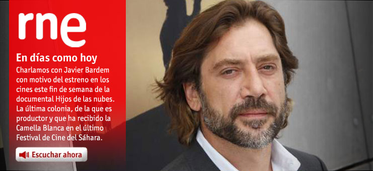Imagen En d&iacute;as como hoy - Javier Bardem: "Las relaciones diplom&aacute;ticas no pueden estar por encima de los derechos humanos"