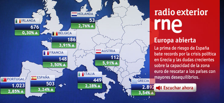 Imagen Europa abierta - Crisis en Europa: Grecia es importante por el riesgo de contagio; el BCE debe intervenir - 16/05/12