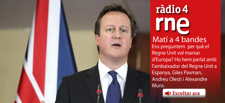Imagen Mat&iacute; a 4 Bandes - 2a part de la tert&uacute;lia. Per qu&egrave; el Regne Unit vol marxar d'Europa?