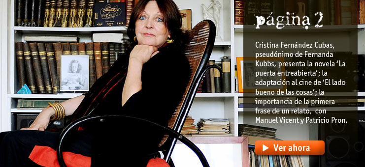 Imagen P&aacute;gina 2 - Cristina Fern&aacute;ndez Cubas