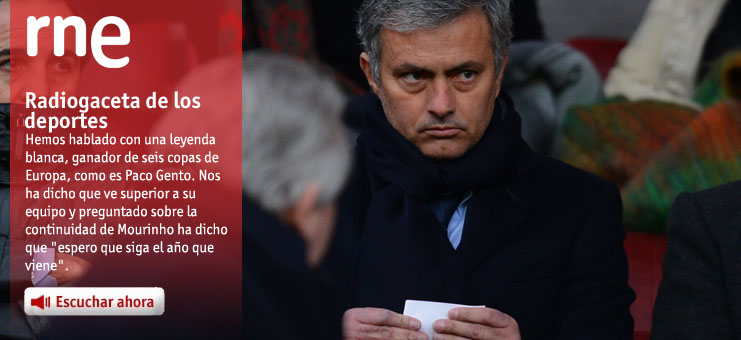 Imagen Radiogaceta de los deportes - Gento: "El Madrid es superior al Manchester" - 11/02/13