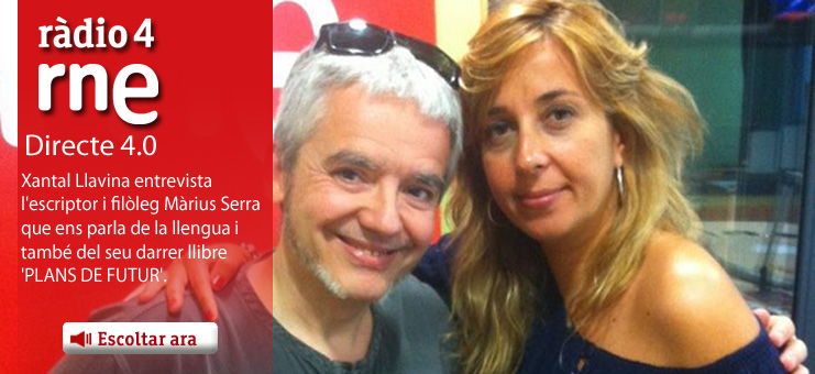 Imagen Directe 4.0 - Actualitat 4.0 amb Bruno Sokolowicz, Ferran Grau i Edu Fust&eacute;. Concurs Quique Quera. Xantal Llavina entrevista a Marius Serra que ens presenta el llibre PLANS DE FUTUR
