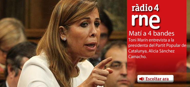 Imagen Mat&iacute; a 4 Bandes - 2a part de la tert&uacute;lia. Entrevista a Alicia S&aacute;nchez Camacho