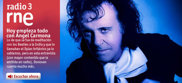 Imagen Hoy empieza todo con &Aacute;ngel Carmona - Entrevista a Donovan - 16/05/13