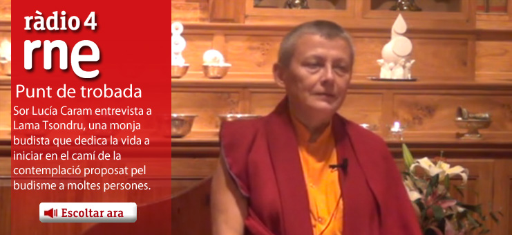 Imagen Punt de trobada - Lama Tsandu, dona budista. Eva Bach, coautora de "Por amor a mi familia"