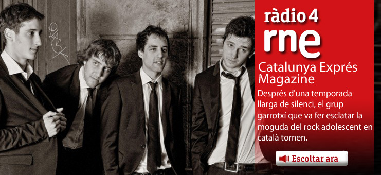Imagen Catalunya Expr&eacute;s Magazine - Entrevista al grup Ter&agrave;pia de Shock amb el seu nou disc "Que mai no pari"