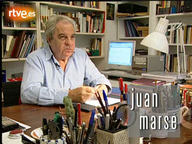 Juan Mars&eacute;, reportaje sobre su biblioteca