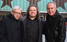 Ju&aacute;n de Pablos, Julio Ruiz y Jes&uacute;s Ordov&aacute;s, locutroes de Radio 3