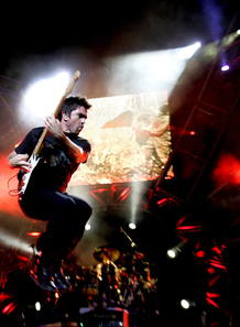 Juanes durante su concierto en Lisboa (16/06/08)