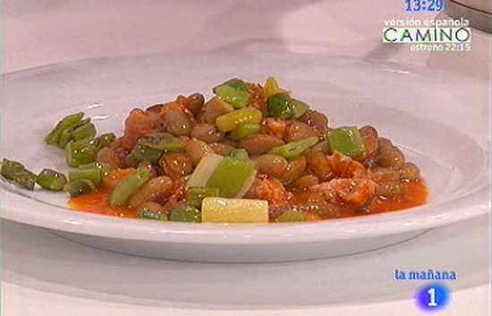 Saber cocinar - Jud&iacute;as leonesas con verduras