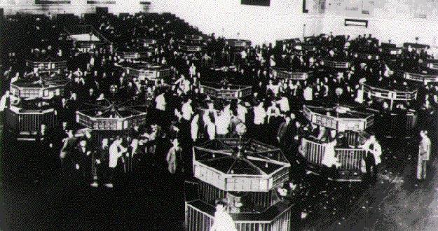 El jueves negro de Wall Street El jueves negro de Wall Street