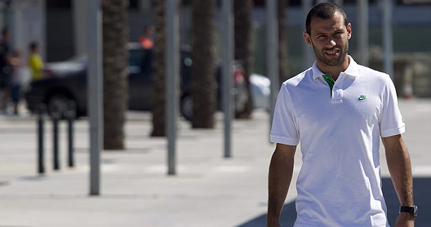 El jugador argentino del FC Barcelona Javier Mascherano en una imagen de archivo.