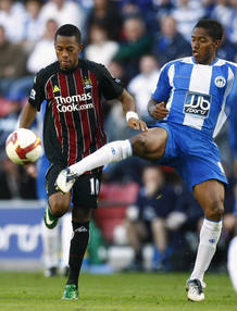 El jugador del Wigan Athletic Antonio Valencia es pretendido por varios clubes. El jugador del Wigan Athletic Antonio Valencia es pretendido por varios clubes.