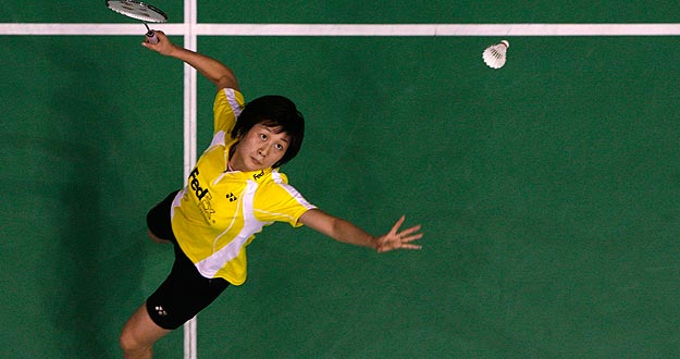 La jugadora china Zhu Lin.