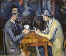 Los jugadores de cartas de Cezanne