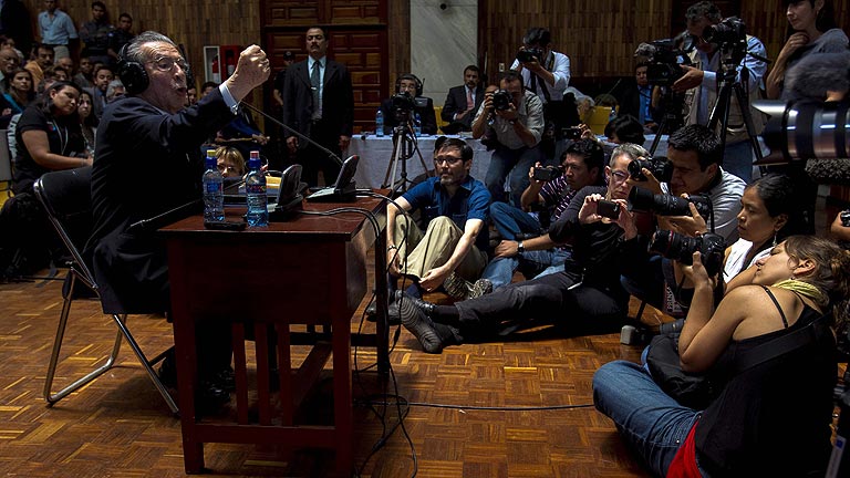 R&iacute;os Montt se declara inocente de cr&iacute;menes de guerra y el caso queda visto para sentencia