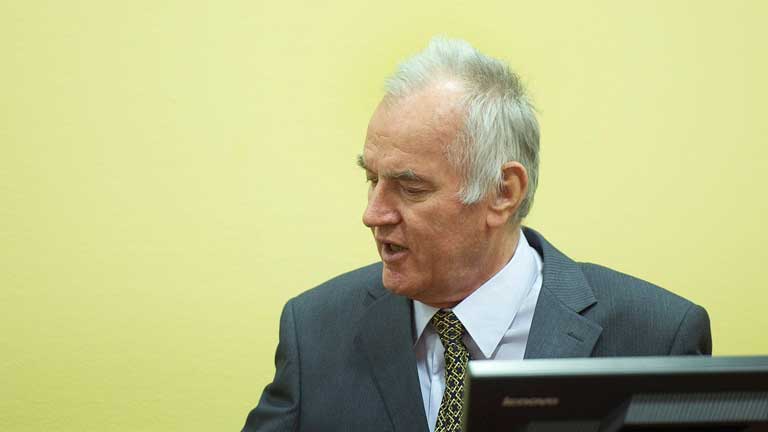 Juicio contra el general serbobosnio Ratko Mladic
