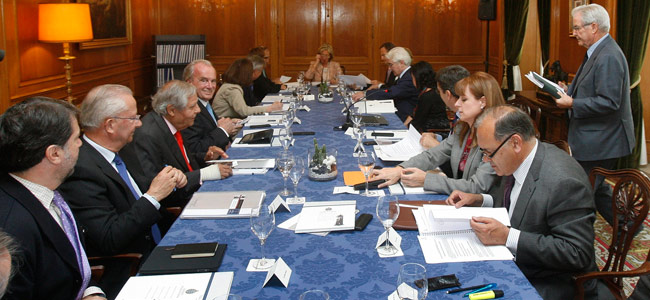 Reunión del jurado del Premio Príncipe de Asturias de Cooperación Internacional Reunión del jurado del Premio Príncipe de Asturias de Cooperación Internacional