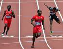 Justin Gatlin se impone sin problemas en su serie