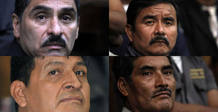 Juzgan a cuatro exmilitares guatemaltecos por el asesinato de 250 campesionos en la guerra civil Juzgan a cuatro exmilitares guatemaltecos por el asesinato de 250 campesionos en la guerra civil