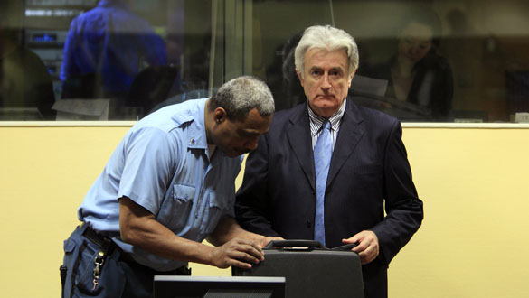 Karadzic en las primeras sesiones del curso el a&ntilde;o pasado