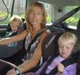Kate McCann, con sus otros dos hijos, los gemelos Sean y Amelie