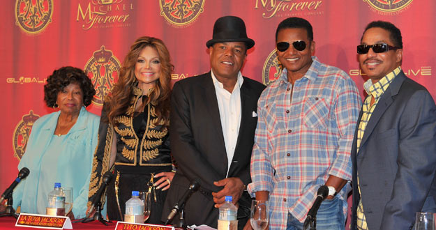 Jackson Family And Global Live Events Press Conference Jackson Family And Global Live Events Press Conference