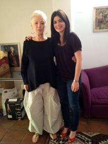 Katrina Bayonas y Cristina Hermoso
