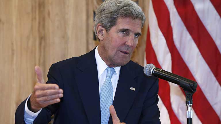 Kerry cree que Asad gana crédito por someterse a la destrucción de su arsenal químico